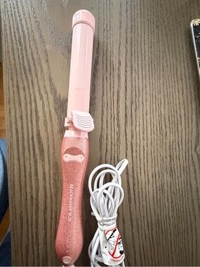 The Beachwaver Co. Pink Glitter 1" Curling Iron